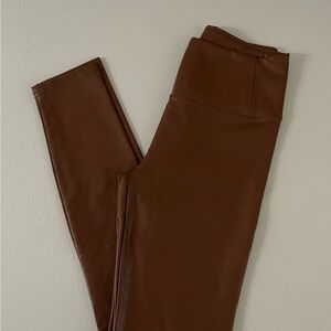 BAGATELLE BROWN LEATHER PANT